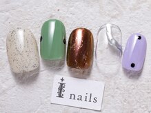 アイネイルズ 渋谷店(I nails)/韓国スプリングネイル￥8480 &nbsp;