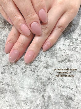 プライベート ネイルサロン マーマ(murmur)/うるつやピンク