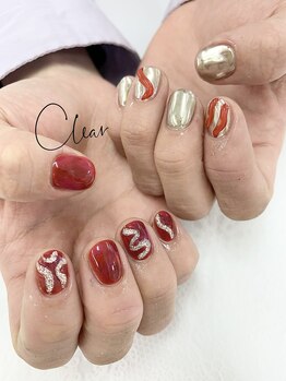 クリア(Clear)/うねうねアシンメトリー