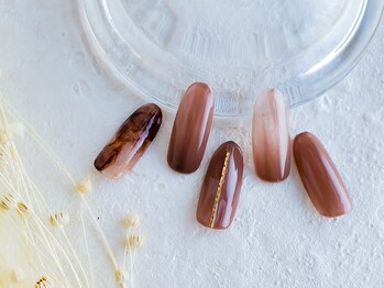 マイ ネイル 銀座店(Mai Nail)/☆きれいめニュアンスネイル