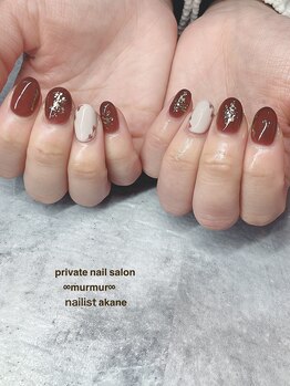 プライベート ネイルサロン マーマ(murmur)/ハートデザイン