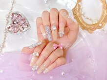 ワンホンネイル 新宿(Rumi Nail)/長さだし/アートやり放題/10本
