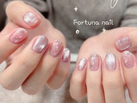 春ネイル　桜ネイル