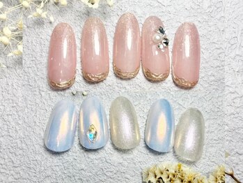 パール 池袋店(PEARL)の写真/上品/ニュアンス/ワンホン/トレンド…大人女子を魅了する定額メニュー、デザイン多数ご用意しております。