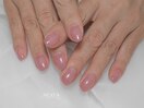 モーヴピンクのうる艶ワンカラー