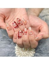 プリティ(Pretty)/チェック/さくらんぼ/星