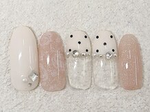 リノ ネイル(Rino nail)/2月新作ガーリードット802e2