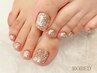 【AIRI限定】【FOOT】ワンカラーフットネイル　《フィルインオフ込》