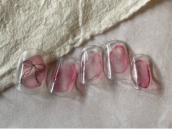 アイネイルズ 梅田店(I nails)/Y2Kインクリボン
