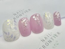 ネイルフロンティア 吉祥寺(NAIL FRONTIER)/オーロラリーフネイル8980円～