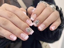 ワイワイ(yy)/ピンクフレンチデザイン^_^