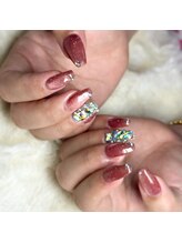 エムネイル ブランチ(Mネイル branch)/--maeda--埋め尽くしネイル