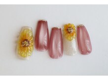 ココ(Coco)/ひまわりネイル