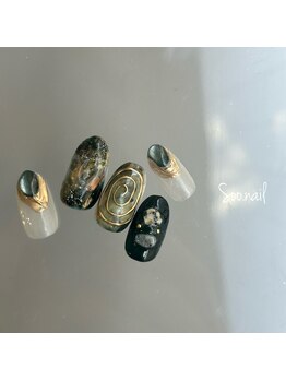 ソーネイル(Soo.nail)/11月定額ネイルトレンドデザイン