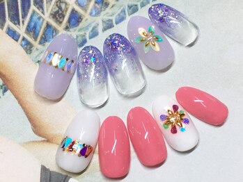 ネイルサロン キャンディネイル(Candy Nail)/リーフホロ by横山