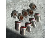 テンネイル(ten. nail)/選べるチップ、ダブルフレンチ