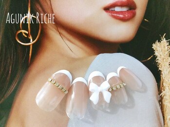 アグニークリッシェ(Agunik Riche)/【リボンネイル】