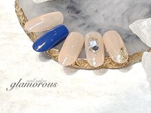 ネイルグラマラス 西新井店/《パラジェル》夏シェルdesign