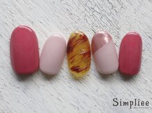 シンプリー 下北沢店(Simpliee)/　シンプルべっ甲デザイン