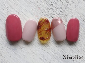 シンプリー 下北沢店(Simpliee)/　シンプルべっ甲デザイン