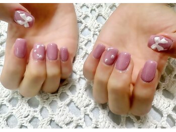ネイルサロン K/リボンネイル