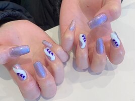 クリアネイル ワンカラー