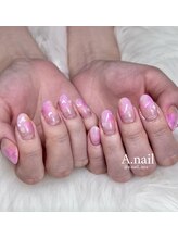 エーネイル(A.nail)/ニュアンスアート♪