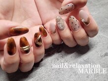ネイルアンドリラクゼーション マーブル(MARBLE)/持ち込みネイル（￥7,700）