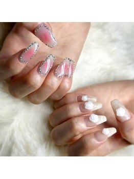 エムネイル ブランチ(Mネイル branch)/--maeda--チークネイル