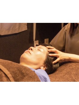 ヘッドスパで癒されたい