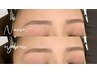 【眉wax+矯正パーマ】ナチュラル質に　¥8500→¥6500