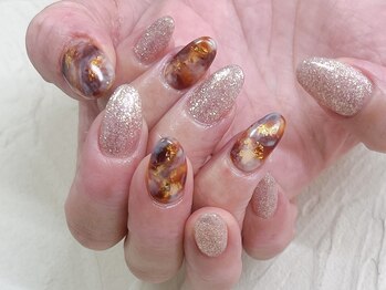 ケーズネイル製作所/べっ甲ネイル