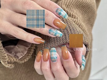 チェックネイル