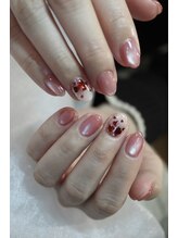 ネイルルーム アイボリー(nail room ivory)/ハートネイル