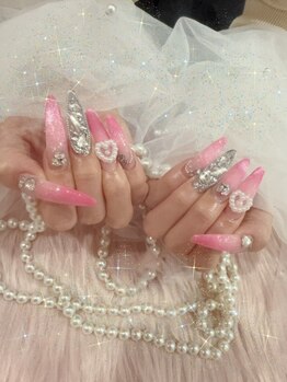 Lilyclass池袋【リリークラス】長さだし/持ち込み/ワンホンの写真/毎月更新されるトレンド定額で、いつも最旬の指先を。初めての方にもおすすめ。カラー変更もOK！[池袋]