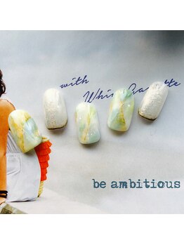 ネイルサロンアンドスクール ビーアンビシャス(be ambitious)/大理石♪