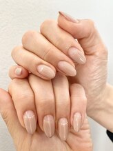 ニキ ヘアー ネイル(niki hair nail)/逆フレンチ