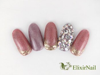 エリクサーネイル 西武新宿(Elixir Nail)/定額b カジュアル/クーポン使用