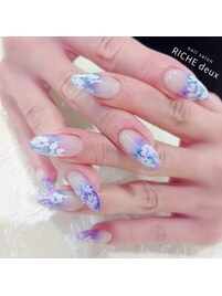涼しげニュアンスフラワー