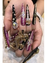 エスフィーネイルサロン ブリーユ(Esfy nailsalon Brille)/BIGトカゲロングスカルプ