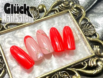 グリュックネイル/12月 定額デザインネイルAセット