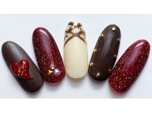 ネイルサロンアジアン 池袋店/バレンタイン限定デザイン
