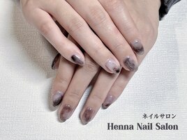 ブラウンマーブルデザイン