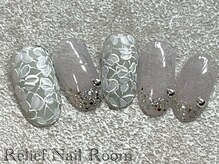 リリーフネイルルーム(RELiEF NAiL ROOM)の雰囲気（最新のデザインジェルも豊富です♪）