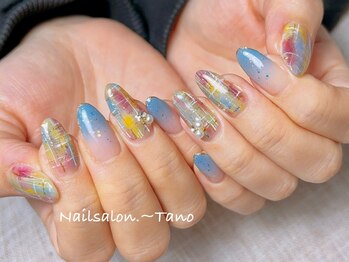 ネイルサロン タノ(Tano)の写真/【パラジェル・シャイニージェル専門】手元が可愛いと気分が上がる♪持ちも良いので気合の入れたい日にも◎