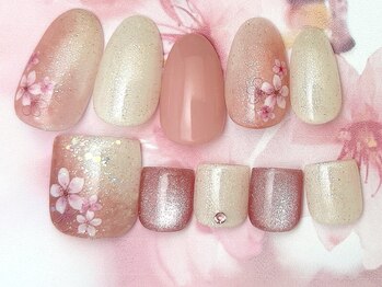 ネイルサロン アビー グランデュオ蒲田店(abbie)の写真/パラジェル取扱いあり♪ミラ-やマグネットなどトレンドデザイン多数★ブライダルコースも◎