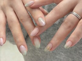 桜餅カラーネイル