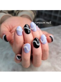 HAND☆120分☆うねうねネイル