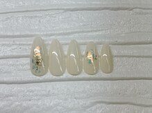 リベラ 一宮店(Libera)/金箔ネイル【シンプル】