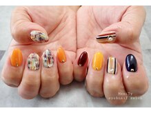 メニティ(MeniTy)/ツイード×ストライプ